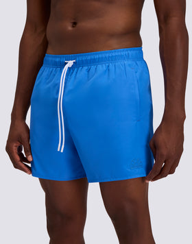 SHORT SWIMSHORTS WITH ELASTICATED WAIST AND MANOPESCA