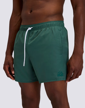 SHORT SWIMSHORTS WITH ELASTICATED WAIST AND MANOPESCA