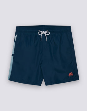 MAILLOT DE BAIN MI-LONGUEUR POUR HOMME AVEC LOGO IMPRIMÉ EN DÉGRADÉ