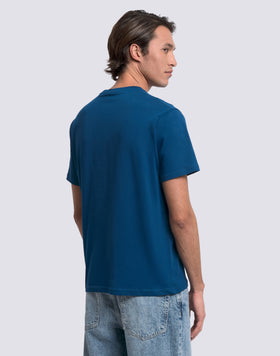 T-SHIRT HOMME À COL ROND AVEC IMPRIMÉ SURFEUR TIDAL
