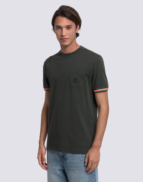 FINN CREW NECK T-SHIRT WITH POCKET