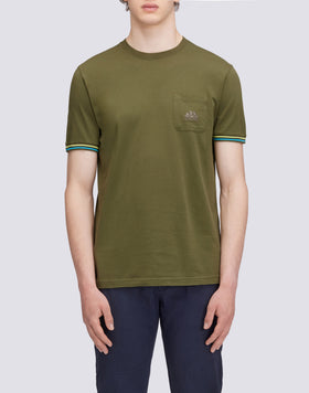 T-SHIRT FINN GIROCOLLO CON TASCHINO