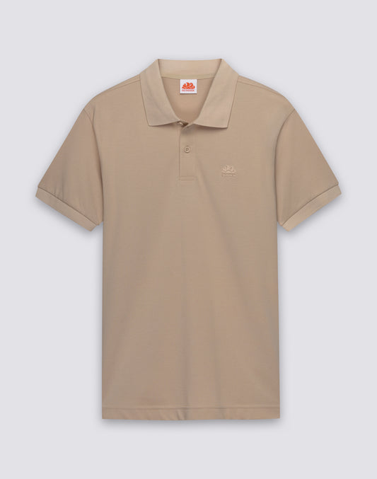 POLO HOMME EN COTON PIQUÉ AVEC COL ET POIGNETS RAYÉS