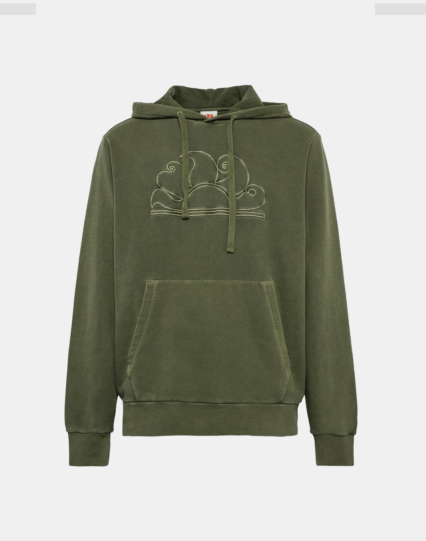 SWEAT-SHIRT AVEC CAPUCHE ET LOGO BRODÉ