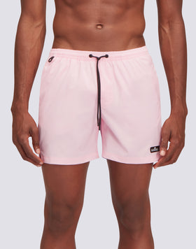SWIM SHORTS WITH STRETCH FABRIC AND REMOVABLE POUCH