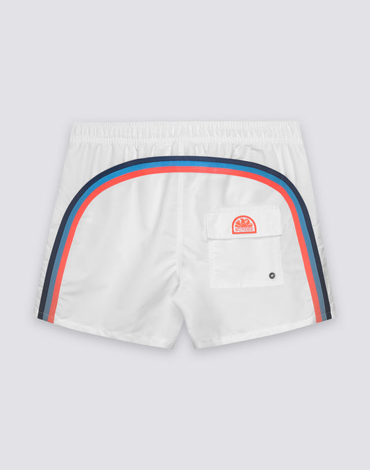 MAILLOT DE BAIN COURT AVEC TAILLE SEMI-ÉLASTIQUE ICONIC TAFFETA