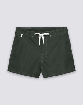 ICONIC TAFFETA SHORT SWIMSHORTS WITH SEMI-ELASTICATED WAIST