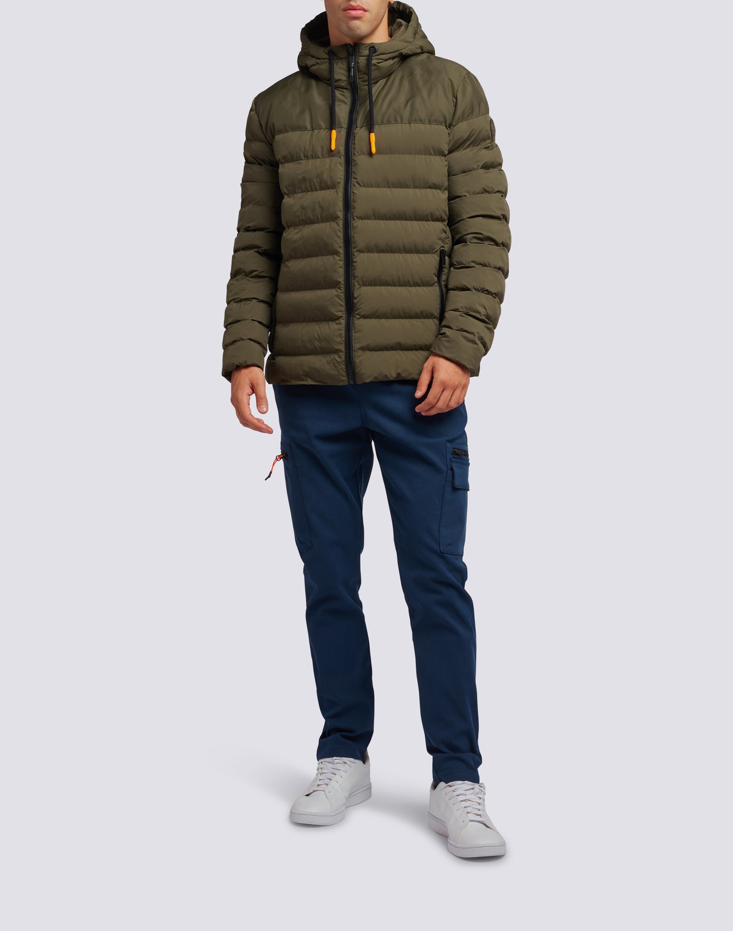 QUILTED HOODED JACKET