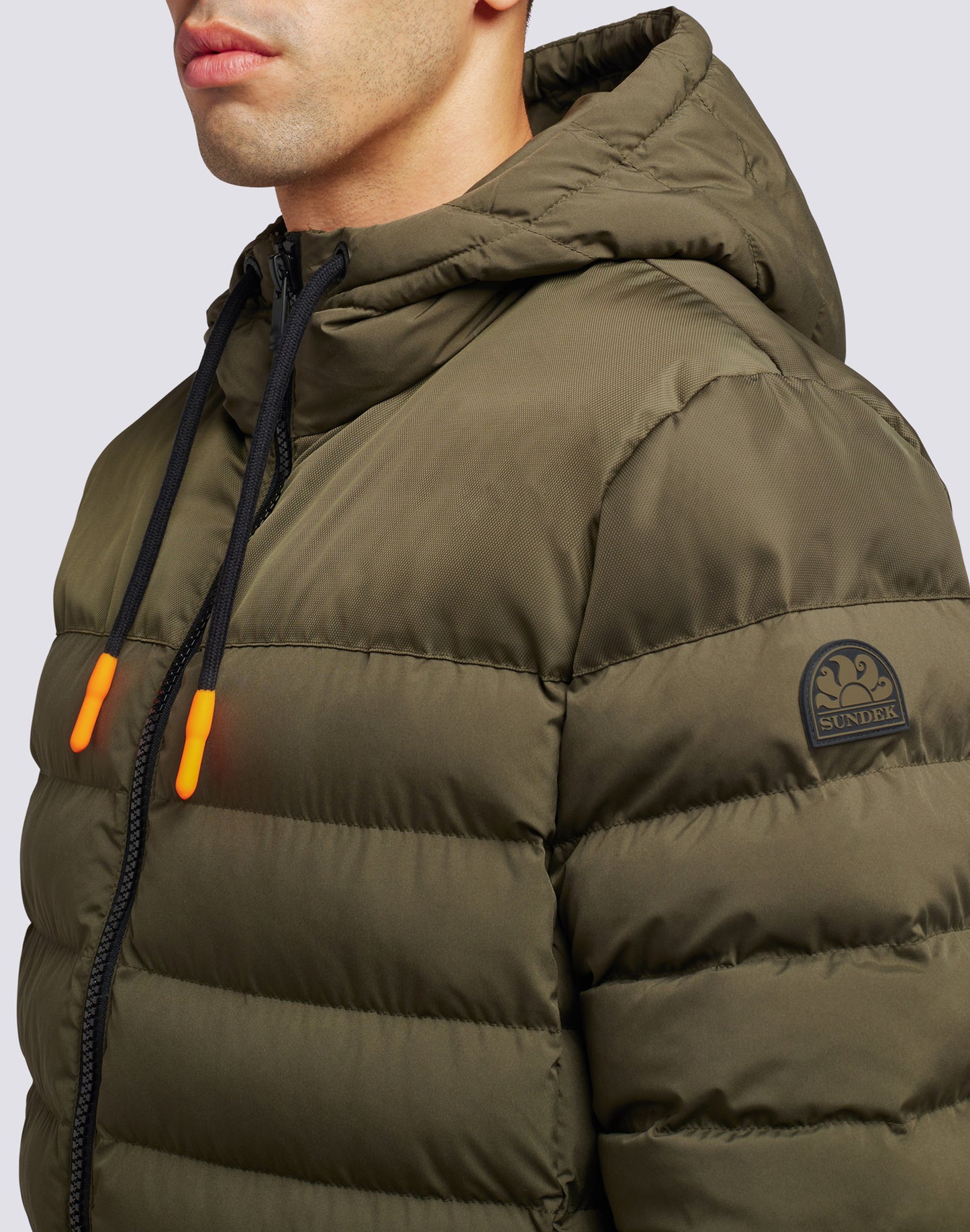 QUILTED HOODED JACKET