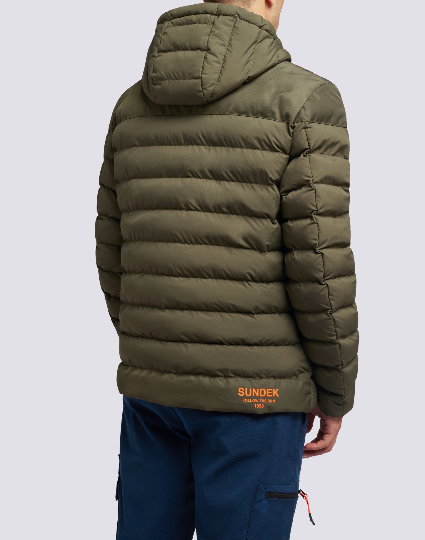 QUILTED HOODED JACKET