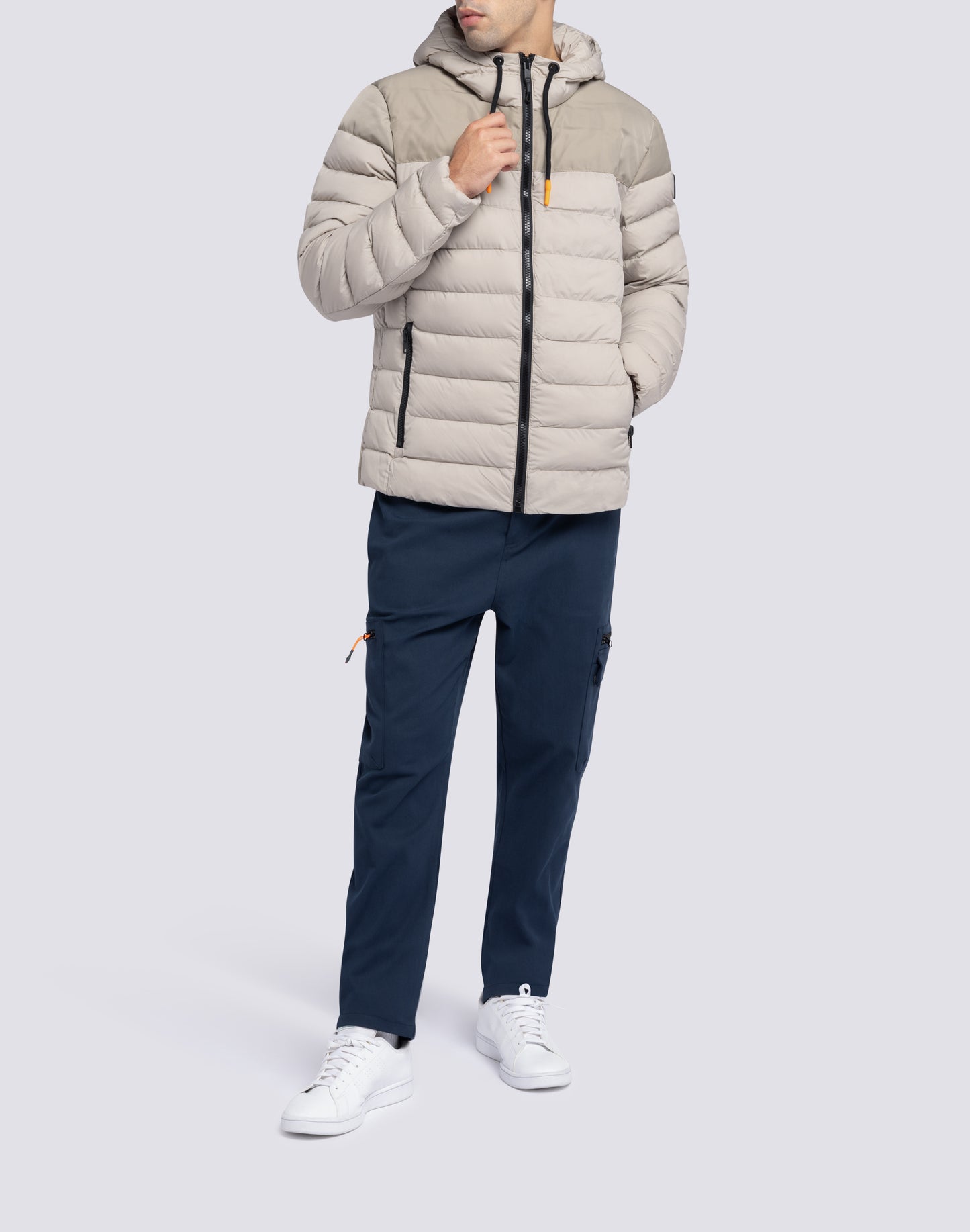 QUILTED HOODED JACKET