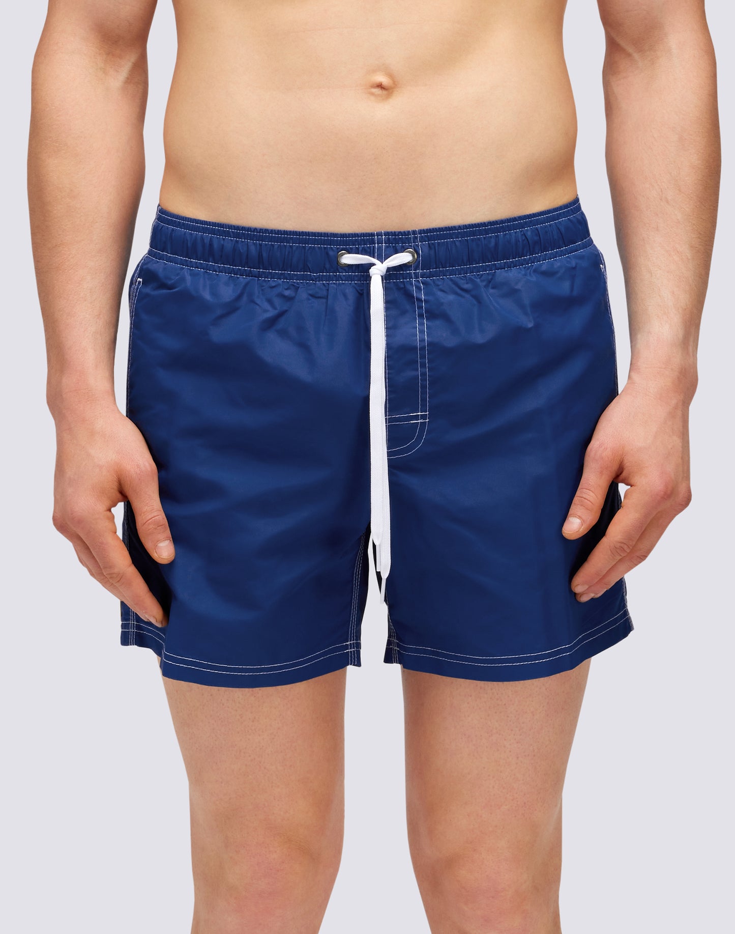 SHORT DE BAIN À TAILLE ÉLASTIQUE TAFFETA ICONIQUE