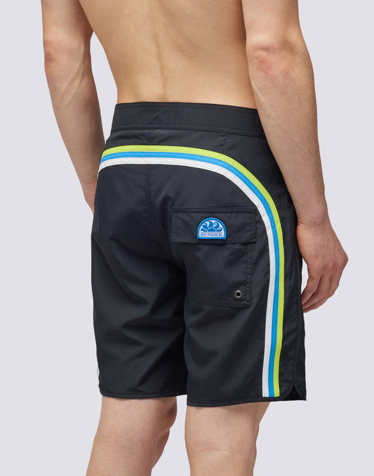 SHORT DE BAIN LONGUE DURÉE POLYESTER RECYCLÉ REPREVE®