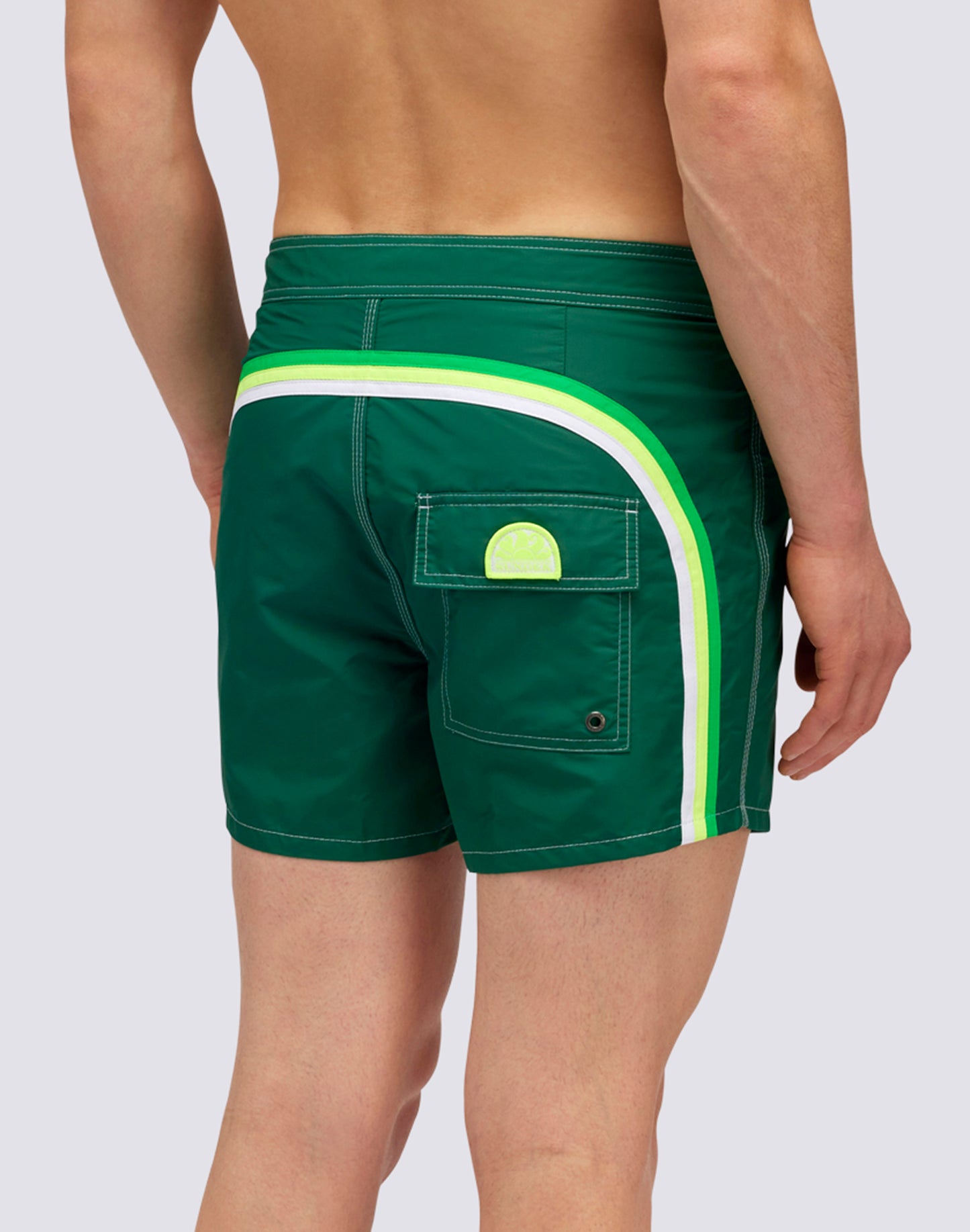 SHORT FIXED WAIST SWIMSHORTS ICONIC TAFFETA