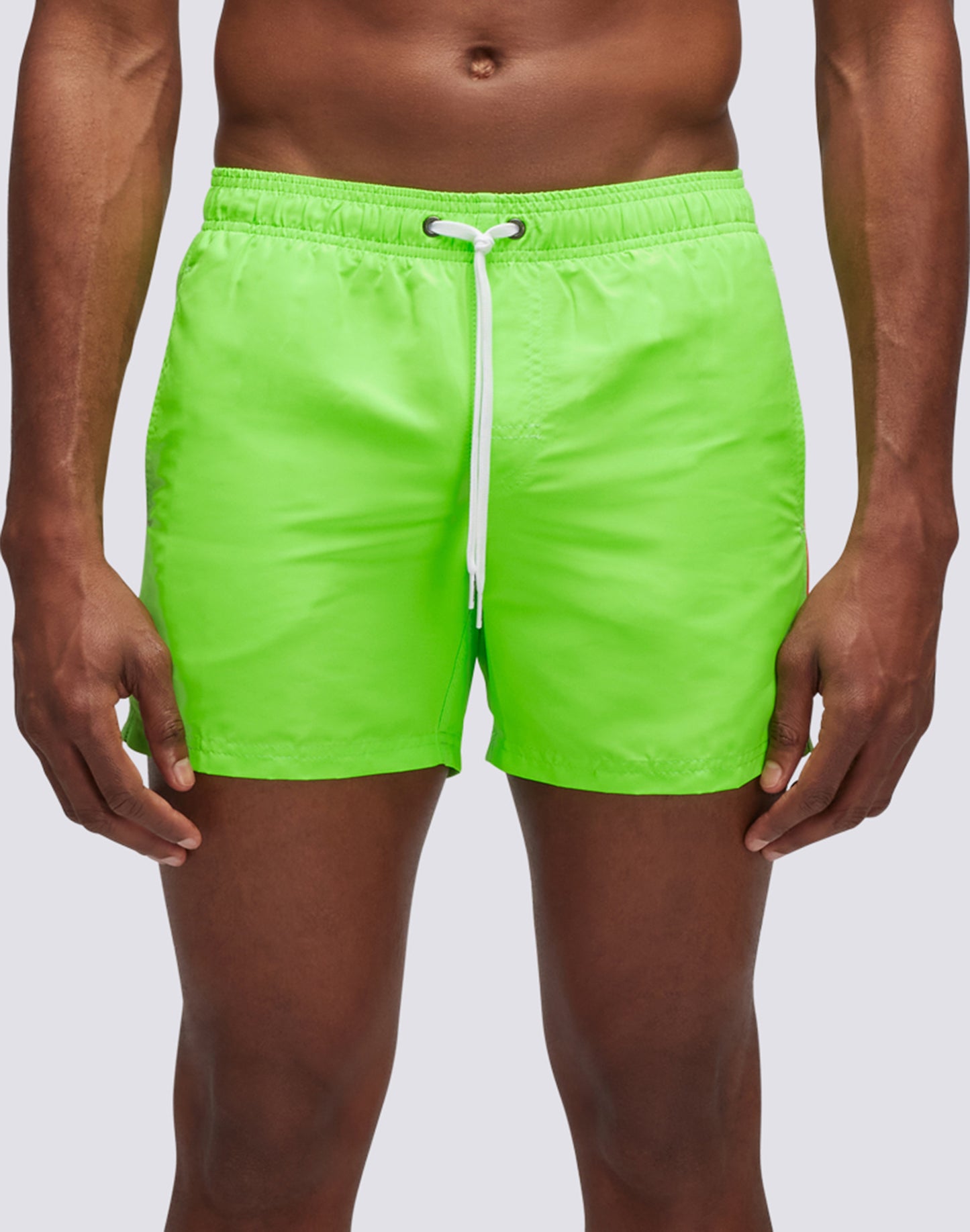 GREEN FLUO MEN'S SWIMSHORTS