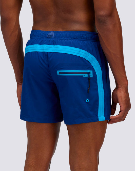 SHORT SWIMSHORTS WITH STRETCH ELASTIC WAIST WITH POCKET