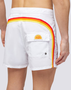 SHORT SWIMSHORTS FIXED WAIST ICONIC TAFFETA VINTAGE MODEL