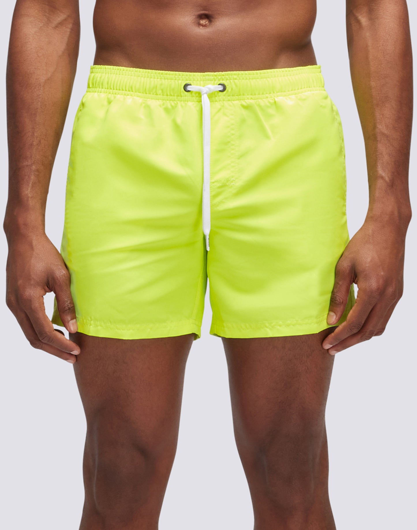 YELLOW FLUO MEN'S SWIMSHORTS