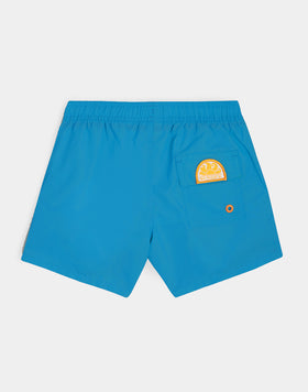 ICONIC TAFFETA SHORT-LENGTHS SWIMSHORTS WITH ELASTICATED WAIST AND PIPING