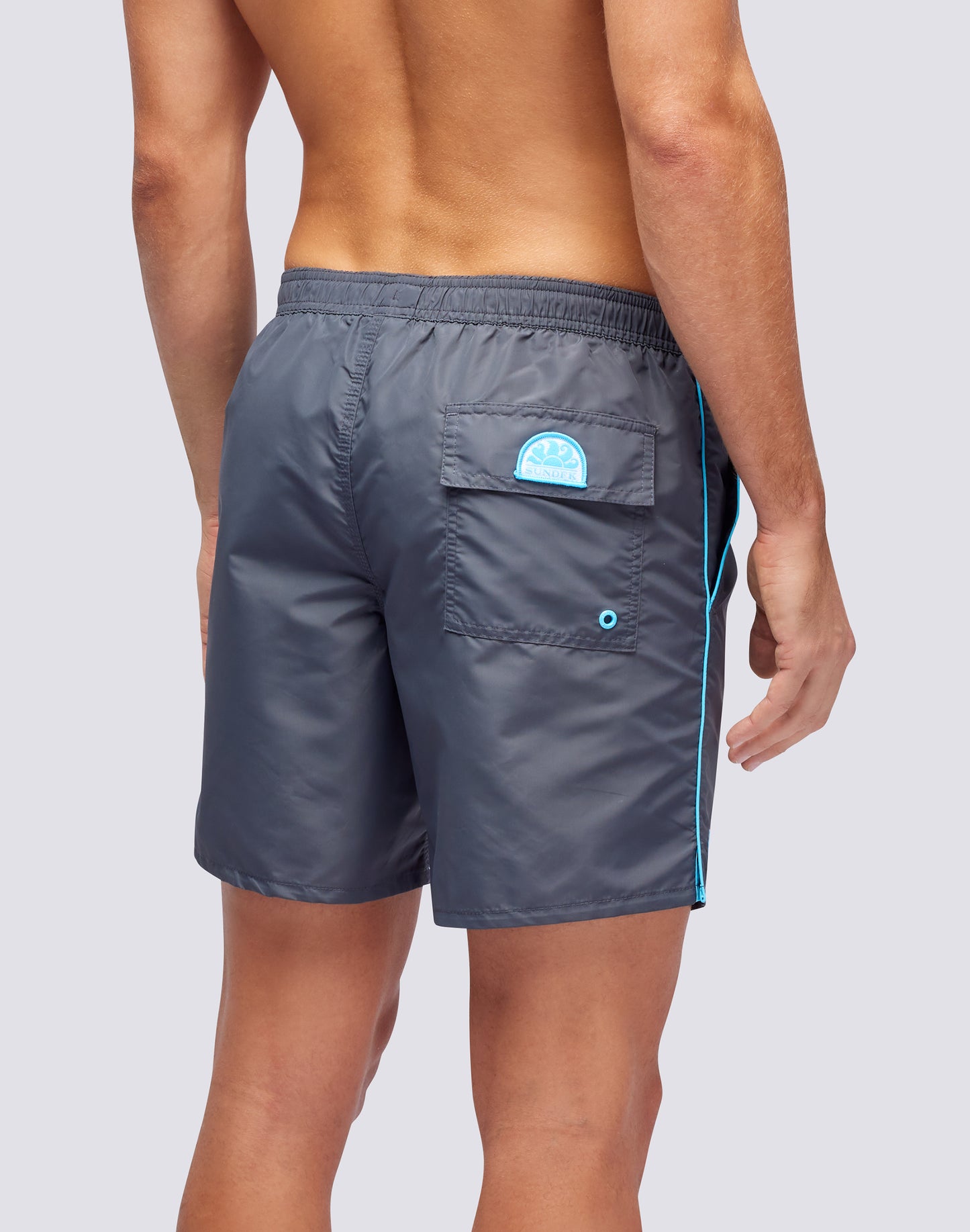 MID LENGTH SWIMSHORTS WITH ELASTICATED WAIST