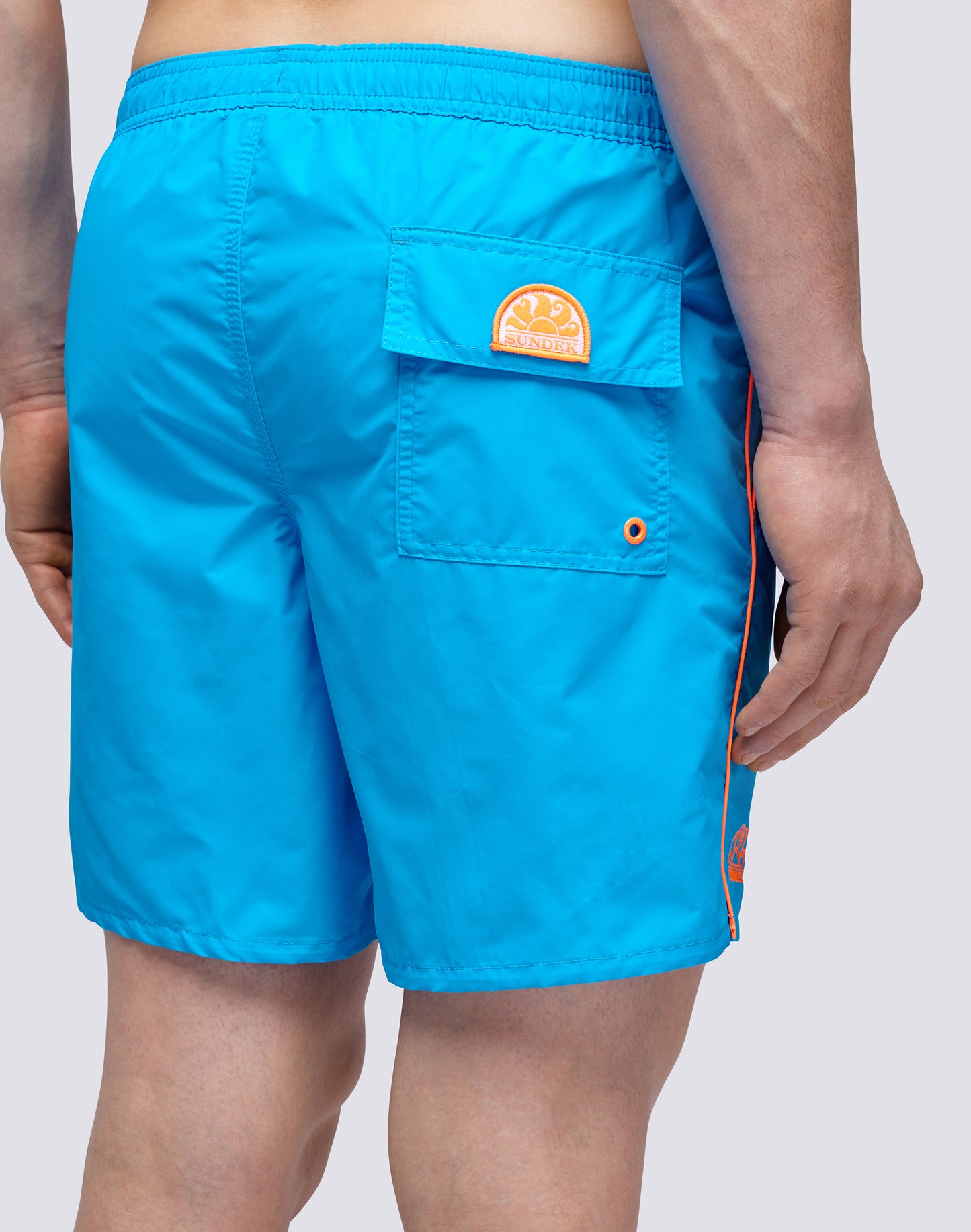 MID LENGTH SWIMSHORTS WITH ELASTICATED WAIST