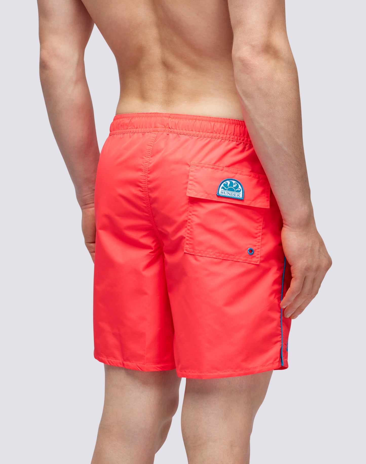 MID LENGTH SWIMSHORTS WITH ELASTICATED WAIST