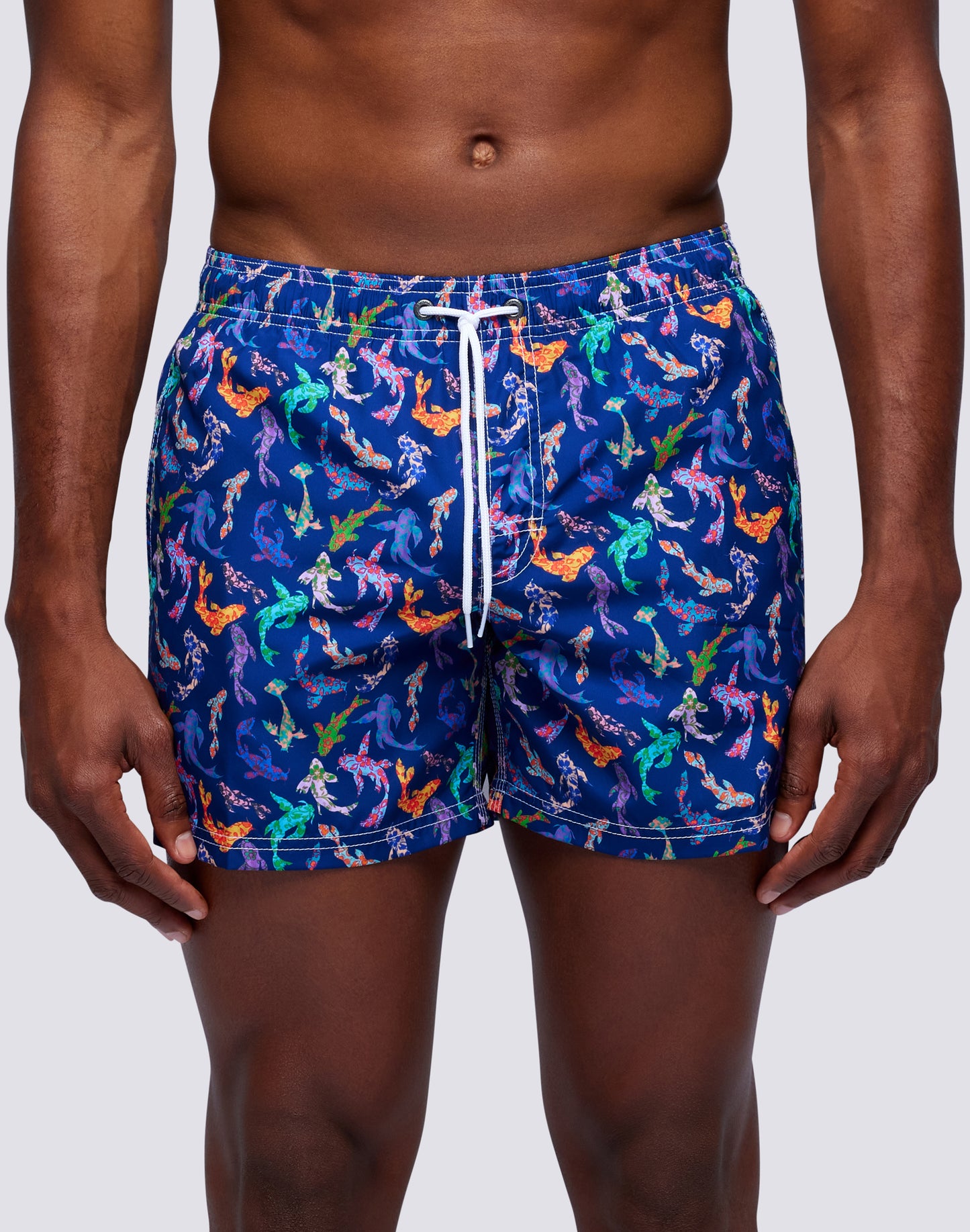 SWIM SHORTS PRINT KOI POP REPREVE®