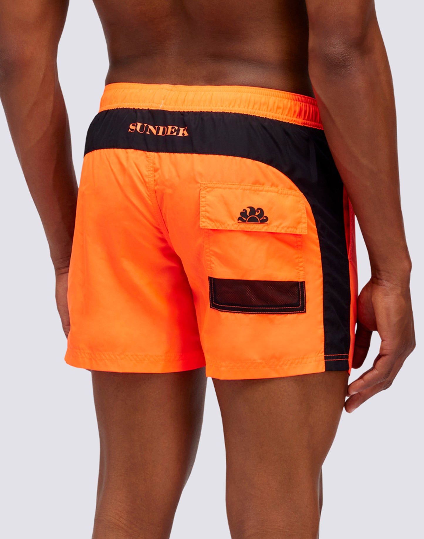 LIGHT POLY SHORT SWIMSHORTS WITH ELASTIC WAIST