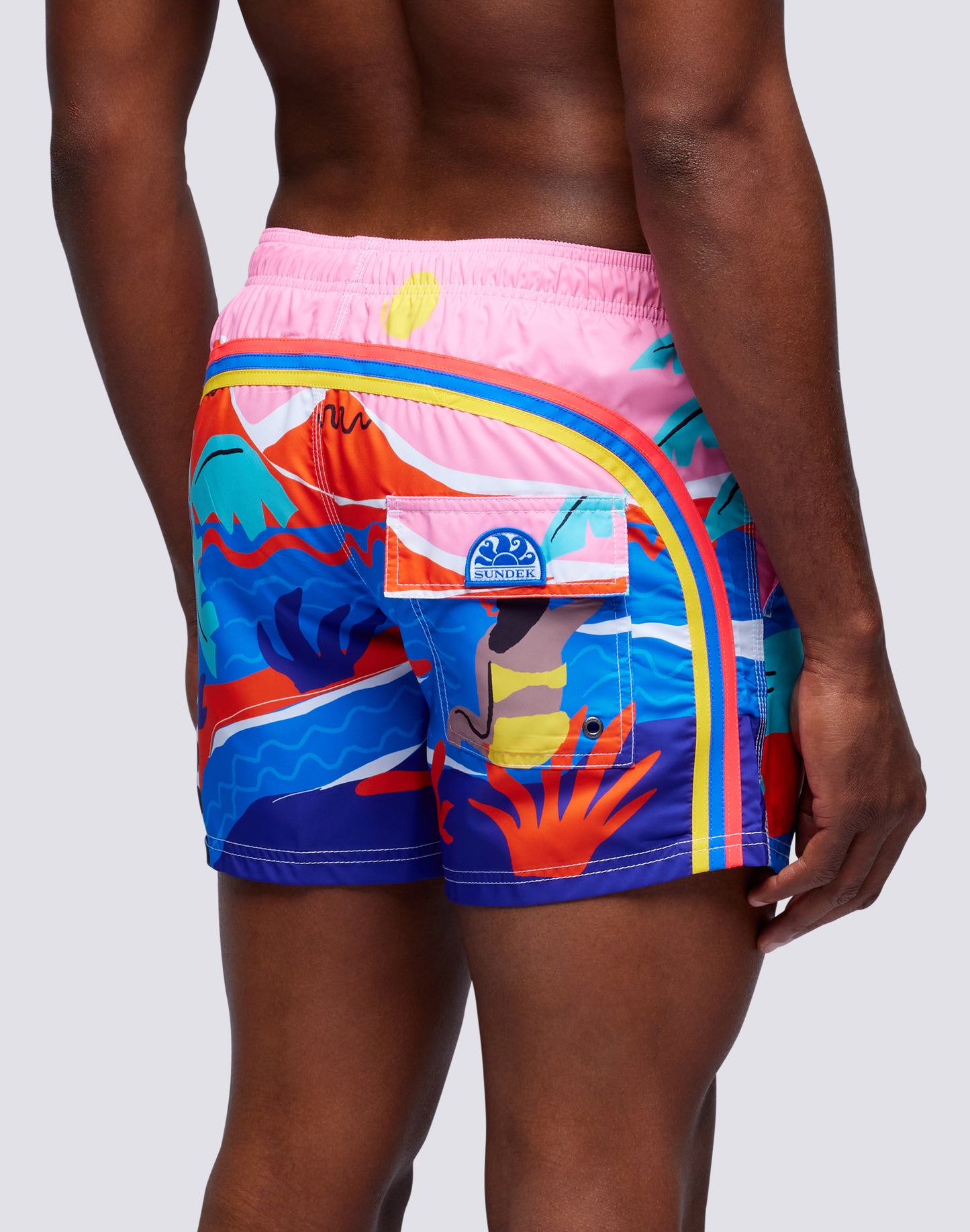 SWIM SHORTS PRINT POLYNESIA DREAM REPREVE®