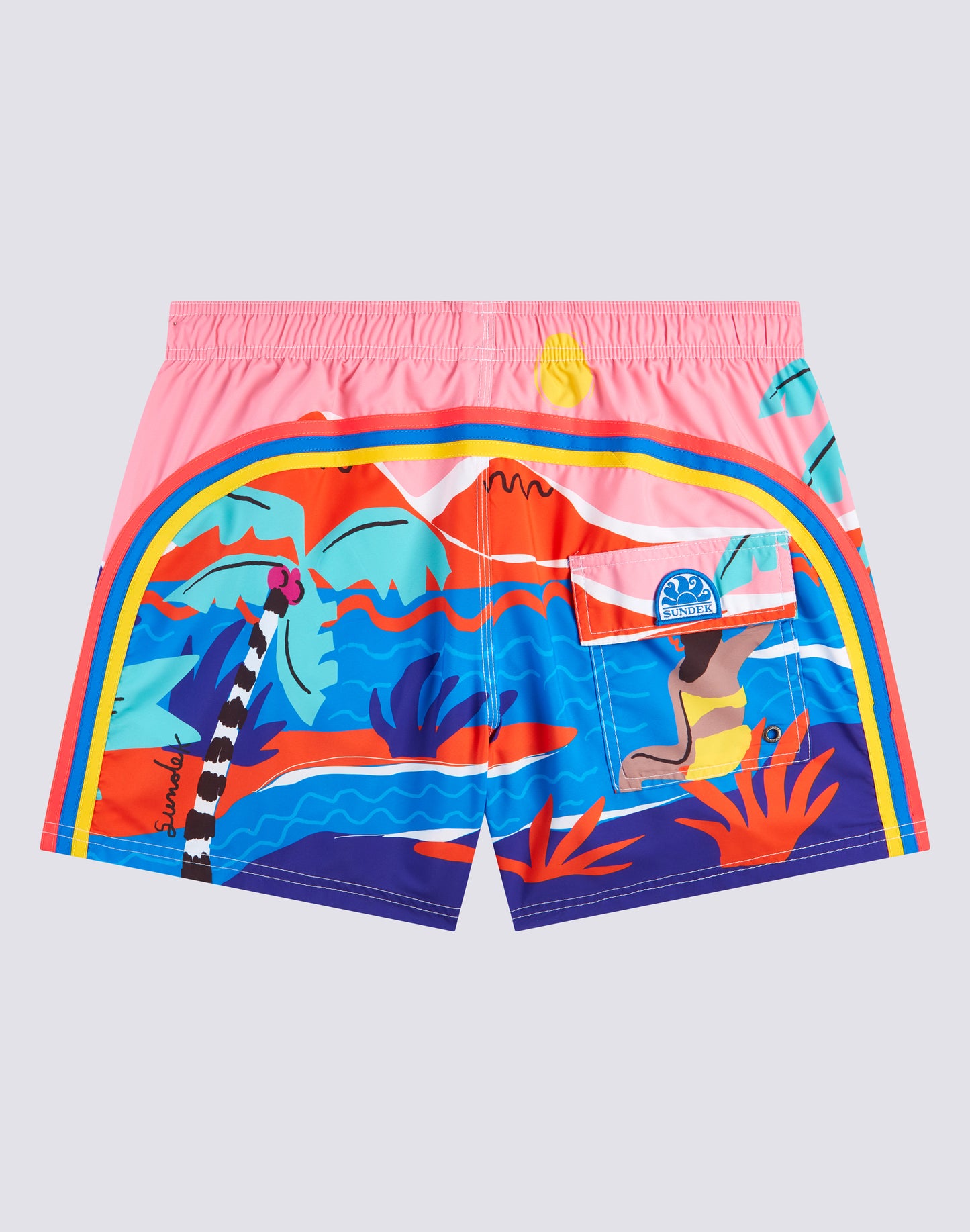 SWIM SHORTS PRINT POLYNESIA DREAM REPREVE®