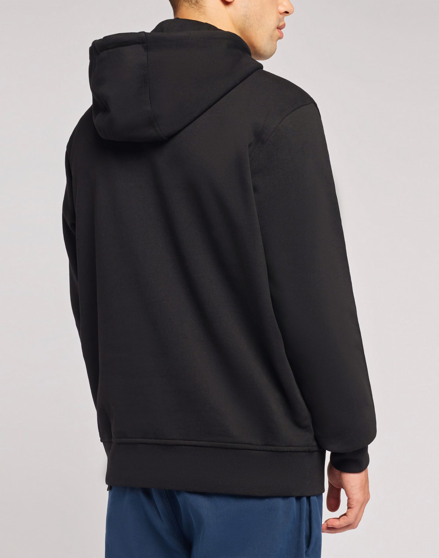 3/4 ZIPPER HOODED SWEATSHIRT