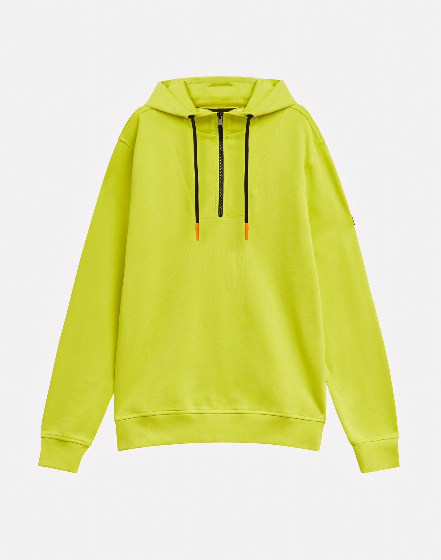 3/4 ZIPPER HOODED SWEATSHIRT