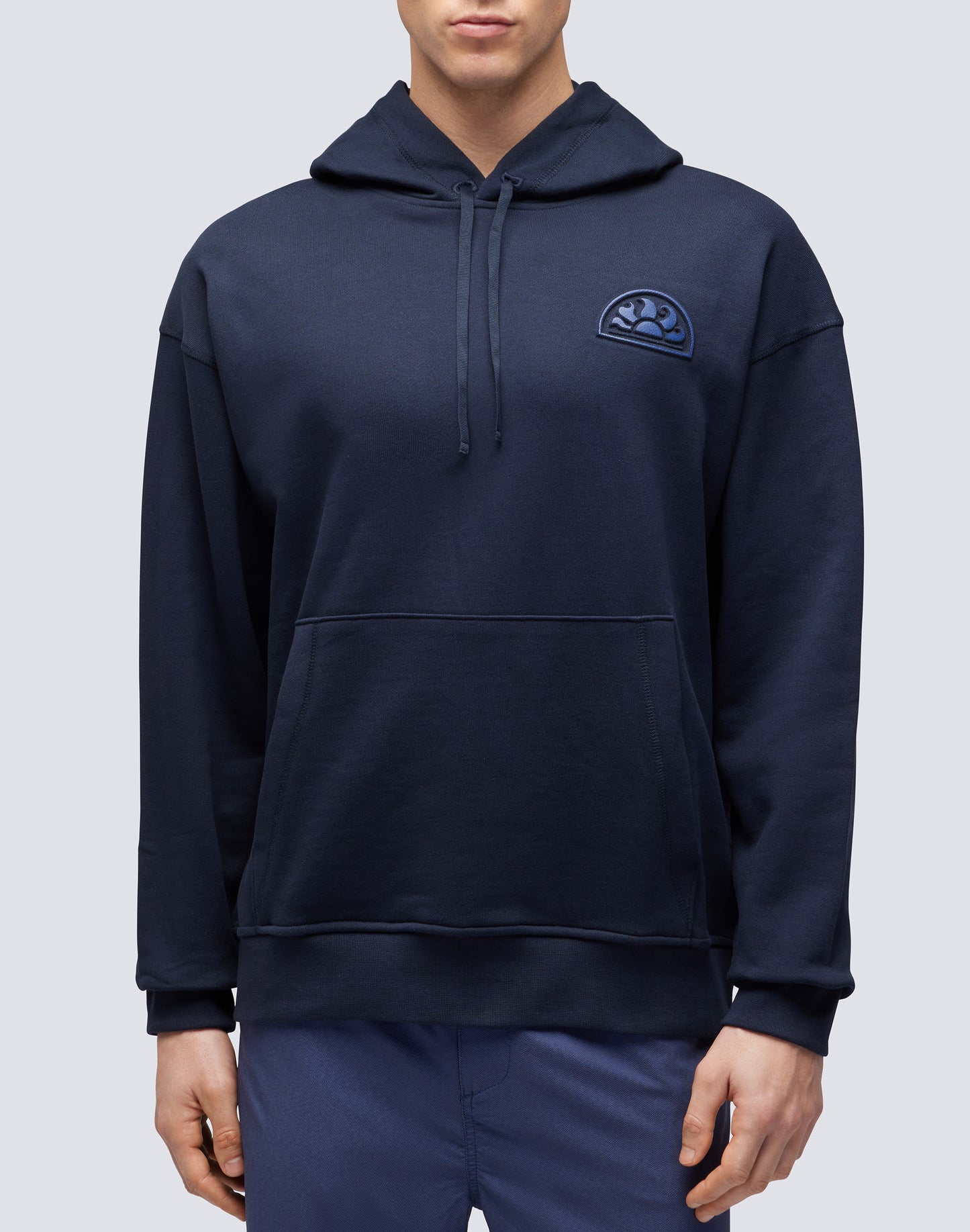 HOODIE WITH EMBOSSED LOGO