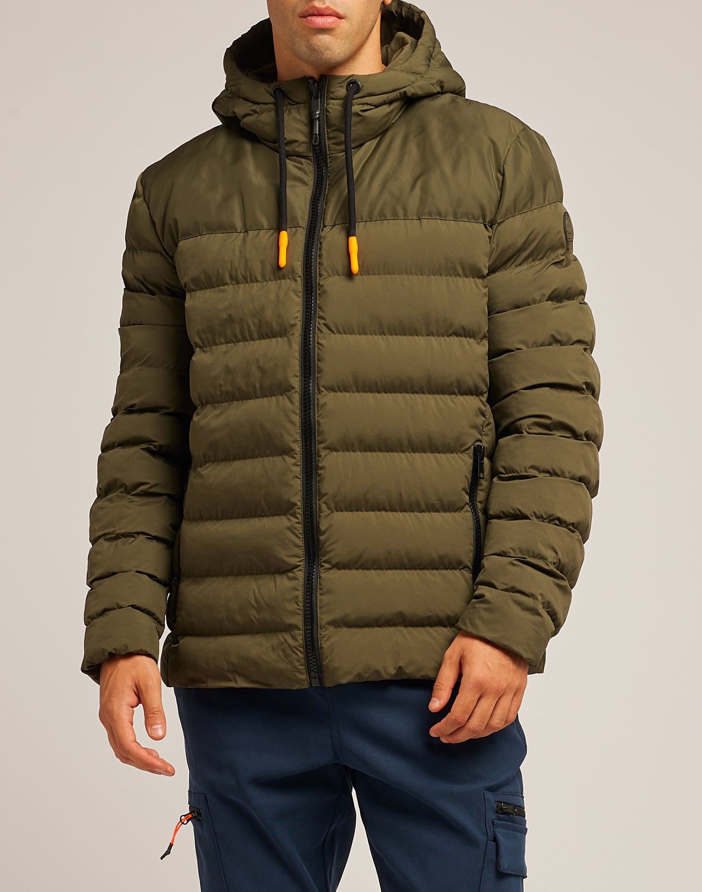 QUILTED HOODED JACKET