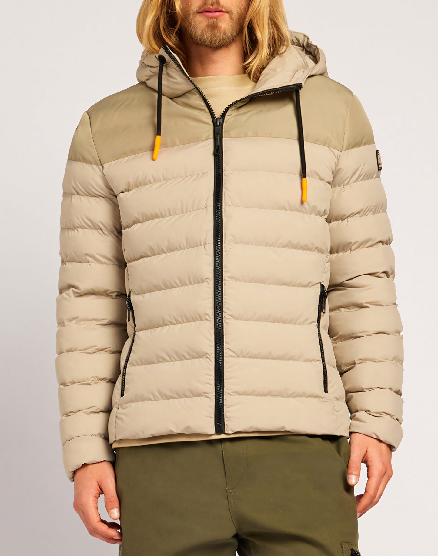 QUILTED HOODED JACKET