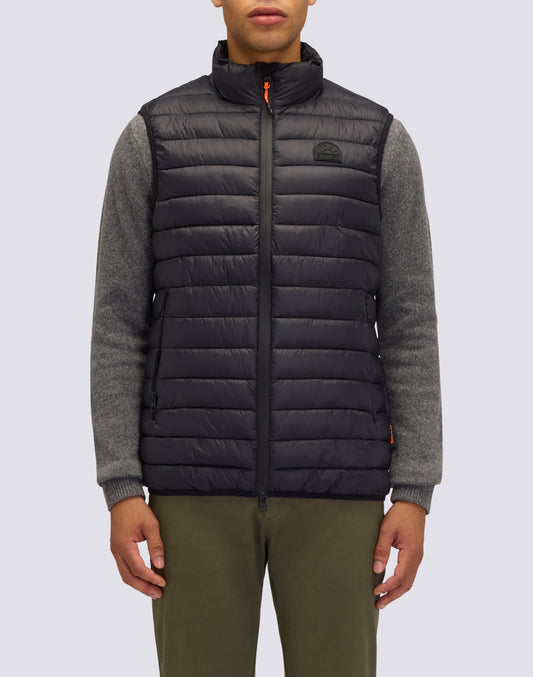GILET DA UOMO IMBOTTITO CON COLLO IN PIEDI