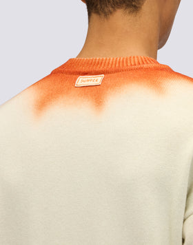 JERSEY DE CUELLO REDONDO PARA HOMBRE CON INCRUSTACIONES DE MOTIVOS FLORALES