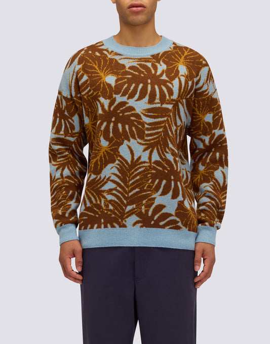 JERSEY DE CUELLO REDONDO PARA HOMBRE CON ESTAMPADO ALL OVER
