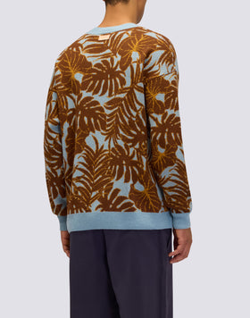 JERSEY DE CUELLO REDONDO PARA HOMBRE CON ESTAMPADO ALL OVER