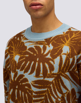 JERSEY DE CUELLO REDONDO PARA HOMBRE CON ESTAMPADO ALL OVER