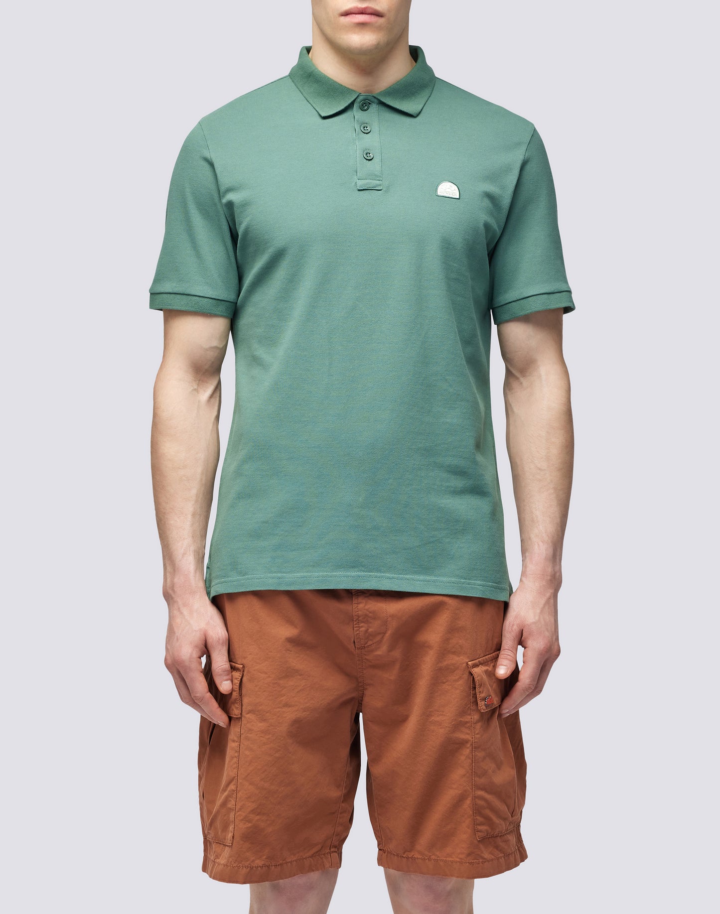 CHAZ POLO SHIRT IN PIQUE COTTON