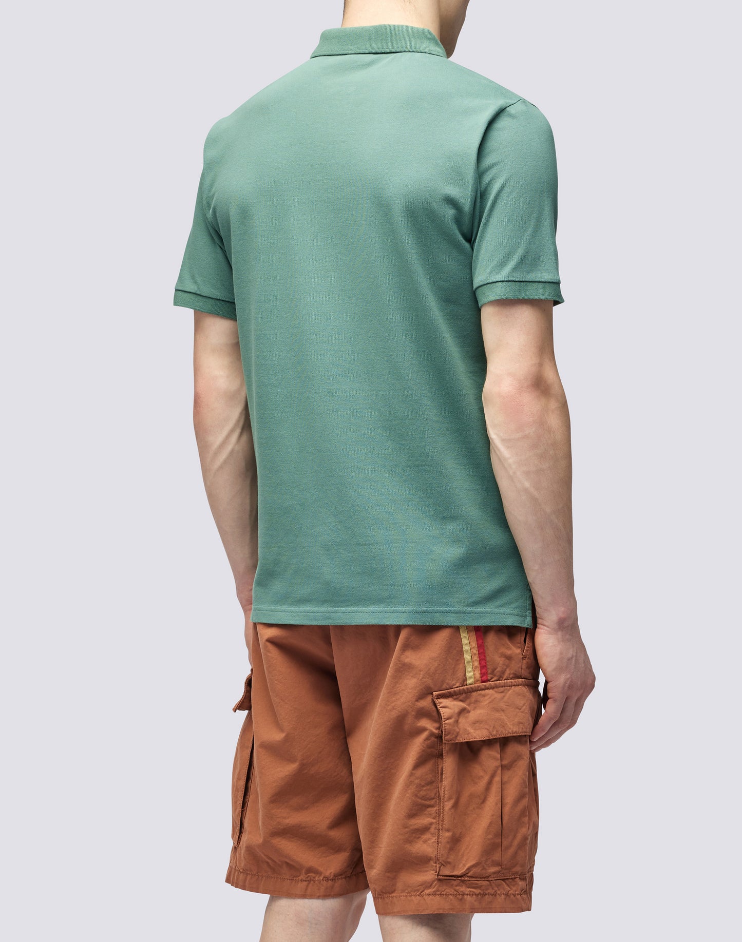 CHAZ POLO SHIRT IN PIQUE COTTON