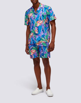 SHIRT WITH ALL OVER FLORAL PRINT