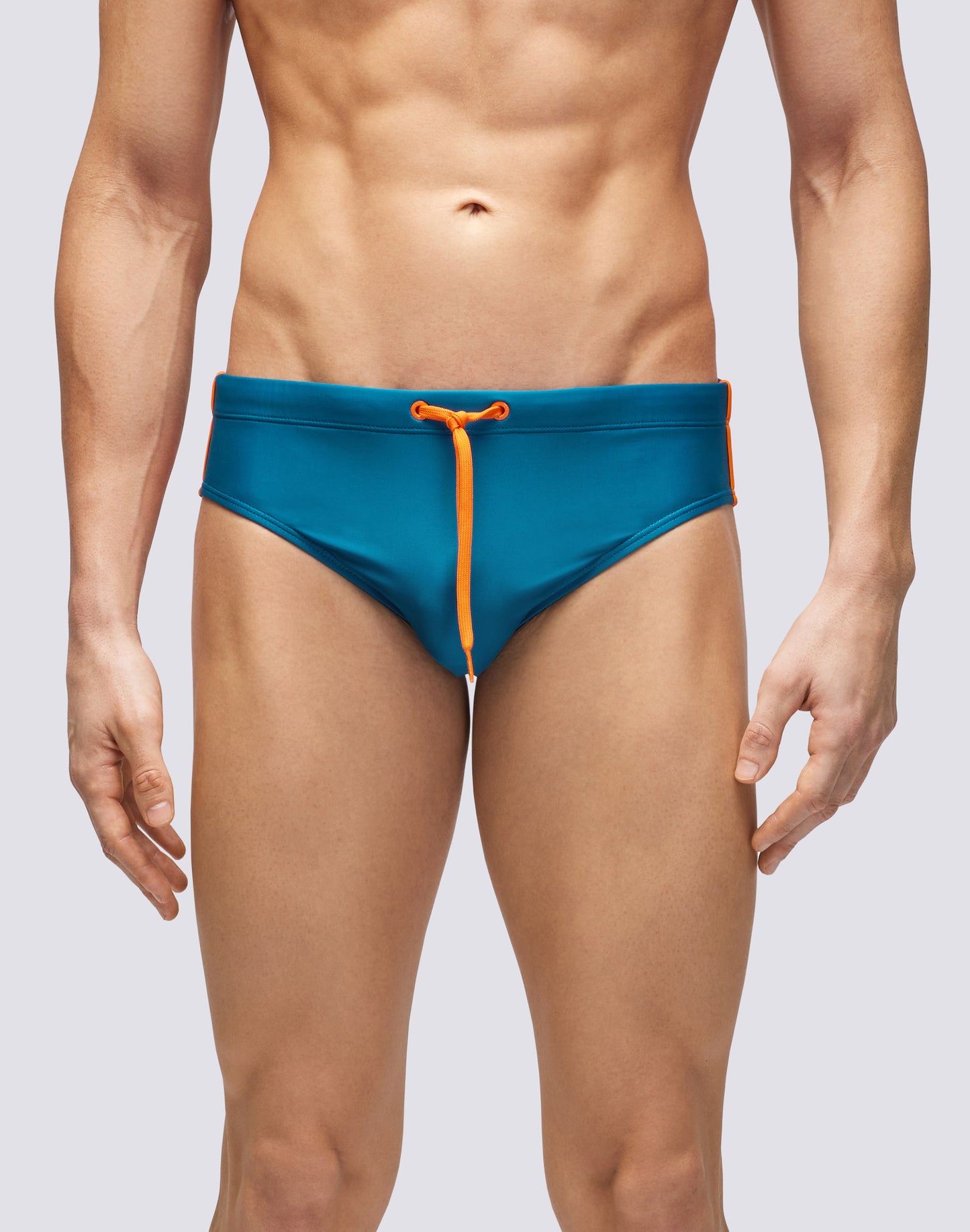 LEONARDO SWIM BRIEF LOGO PRINT