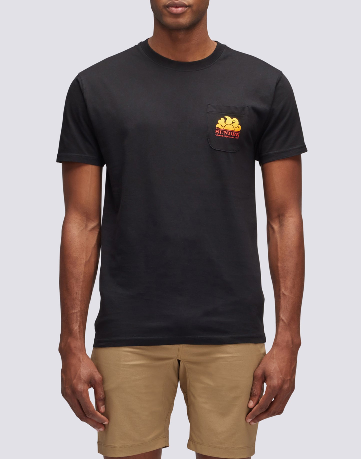 NOUVEAU T-SHIRT COL RAS DU COU HERBERT AVEC LOGO MAXI-