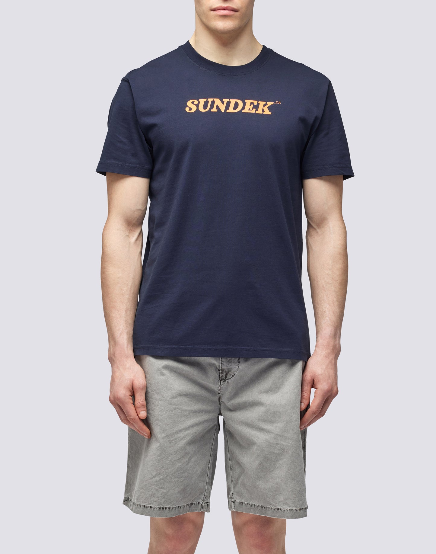 T-SHIRT À COL ROND AVEC LOGO