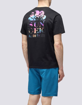 T-SHIRT IMPRIMÉ PALMS TRIP