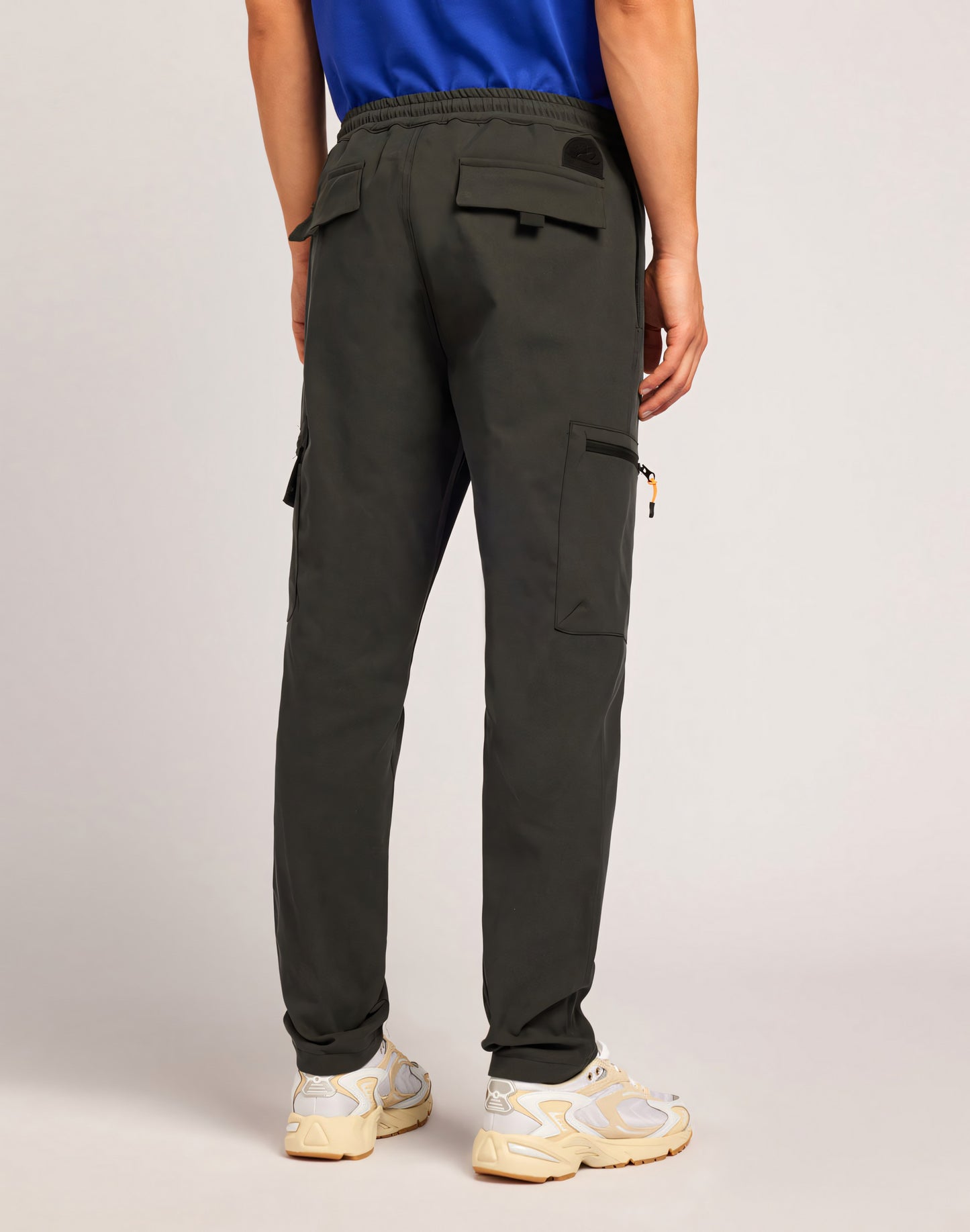 PANTALON SEMI-EXTENSIBLE EN COTON NYLON