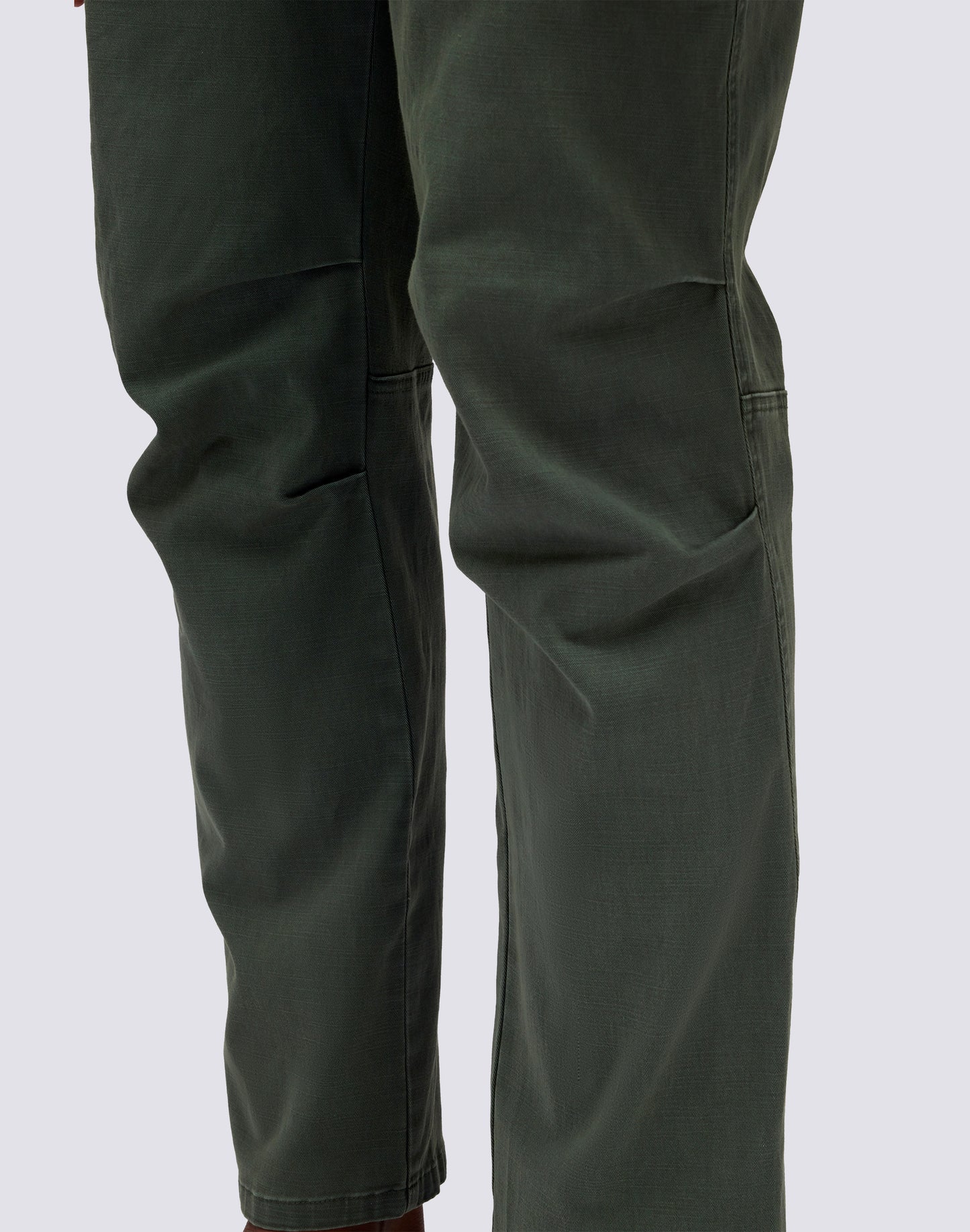 PANTALONI IN TWILL ELASTICIZZATI