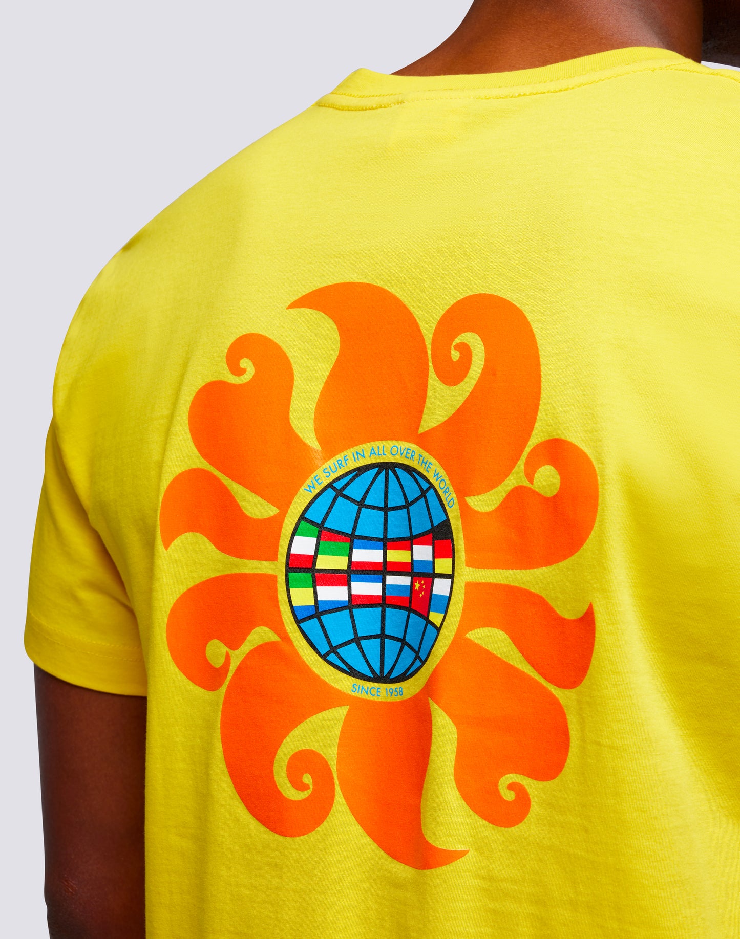 CAMISETA DE HOMBRE DE ALGODÓN CÁPSULA FLAG